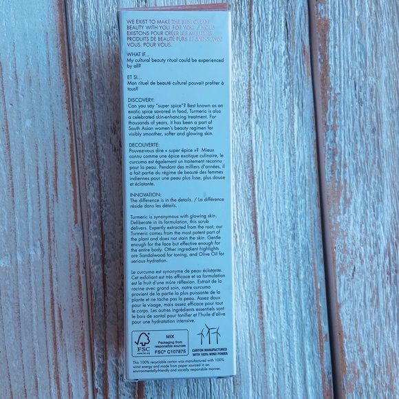 NIB- Volition Turmeric Brightening Polish - Picture 4 of 6